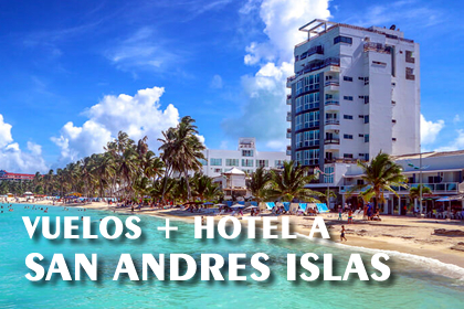 Vuelos + Hoteles a San Andrés